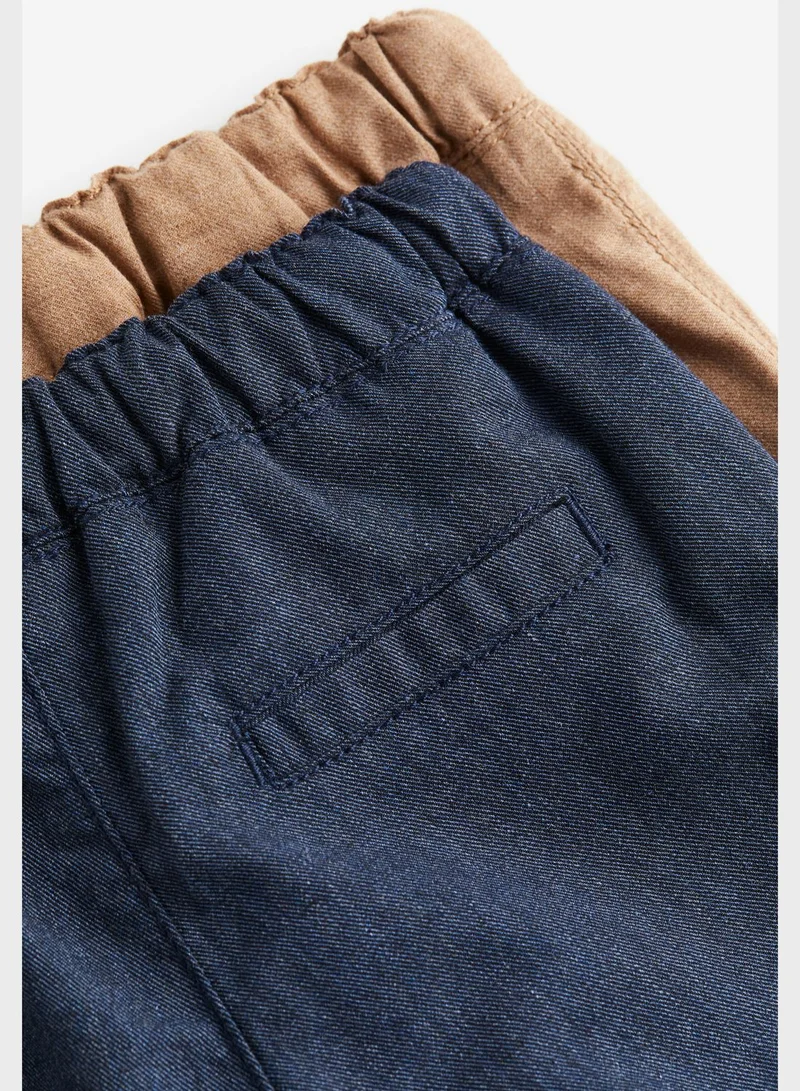 اتش اند ام Infant 2 Pack Lined Trousers