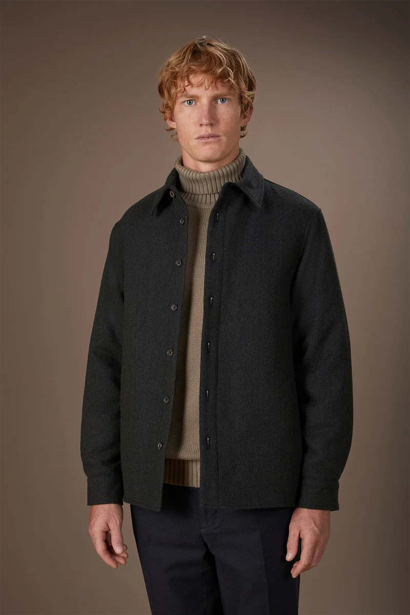 دوبل غانغر Men's overshirt - Green