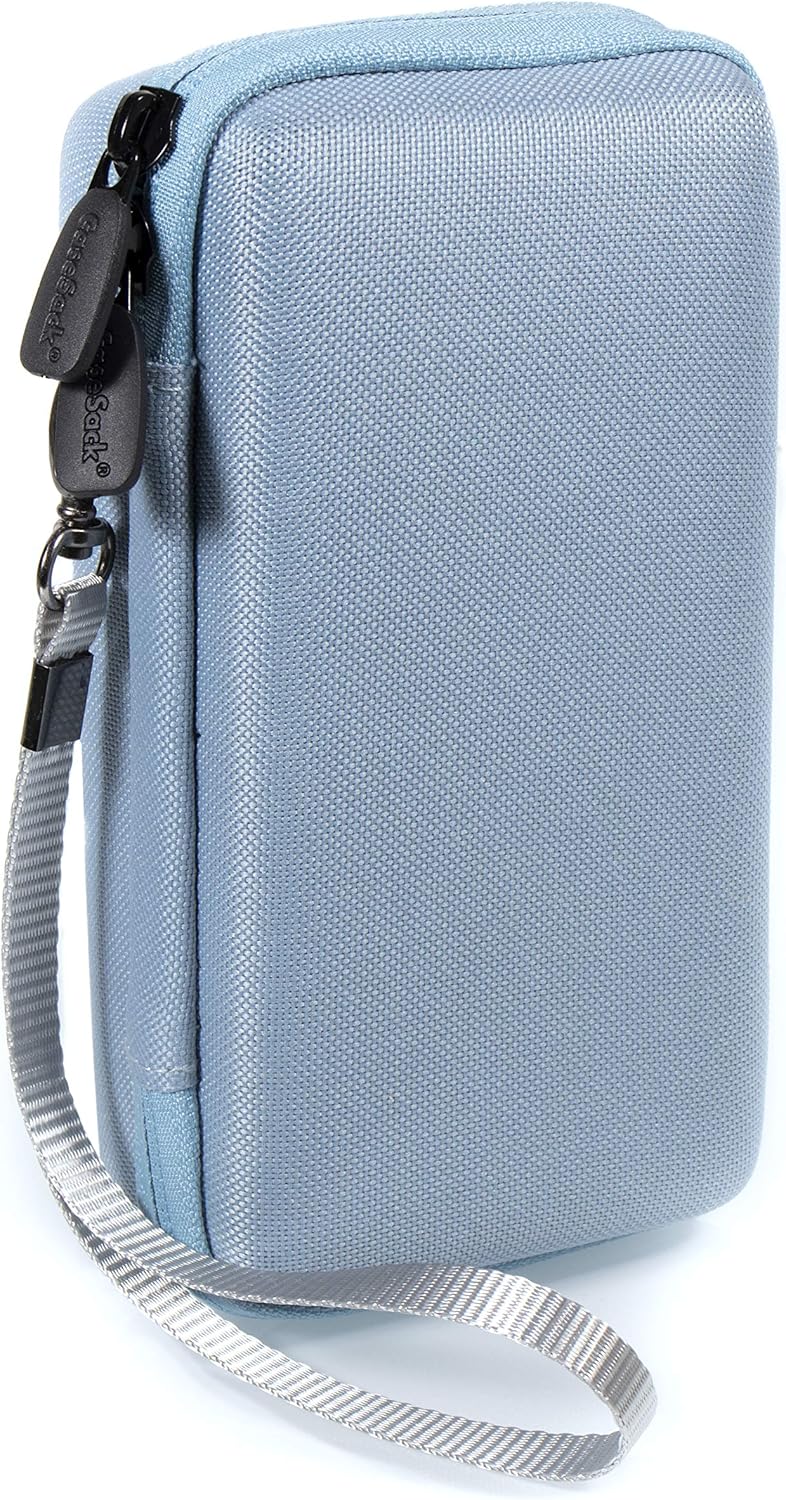 CaseSack حافظة مقياس الحرارة للأذن/مقياس الحرارة بالأشعة تحت الحمراء مثل براون ثيرمو سكان 7، 7+، 5 IRT6500، 3؛ آي بروفين، آي هيلث، ميلدسيكس، كيه دي تي، إيزي إيست، كاندي كير، لاميغ، هوجوم، جود بيبي، فامي دوك، أنثسانيا - Image 1