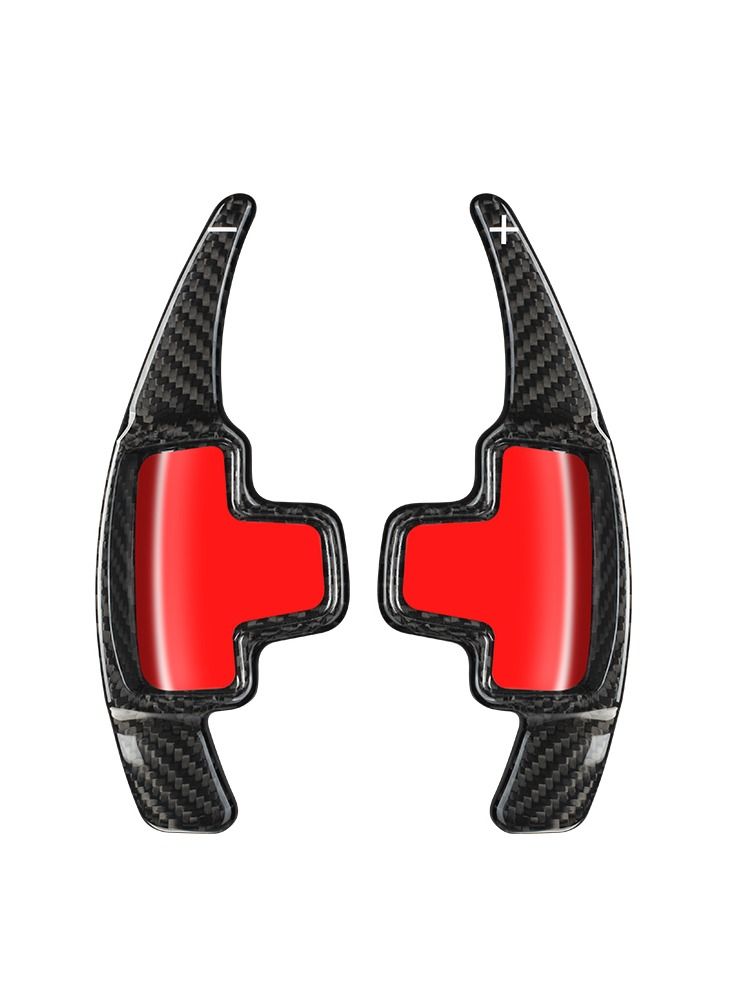 Generic Original Carbon Fiber Steering Wheel Paddle Shifter Fit For Mercedes Benz ML350 2008-2015 C350 2008-2015 E500 2008-2015 E550 2008-2015 CLK500 2008-2009 ML450 2010-2011 E320 2008-2009 C400 2015 – Black  - Image 2