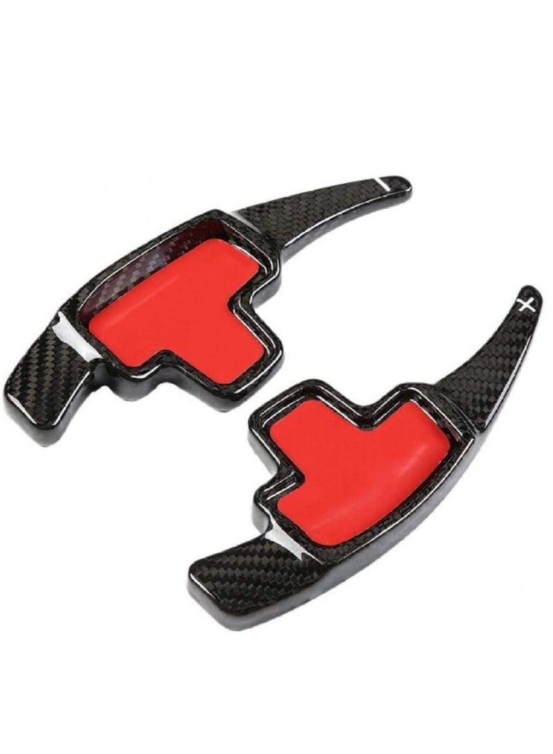 Generic Original Carbon Fiber Steering Wheel Paddle Shifter Fit For Mercedes Benz ML350 2008-2015 C350 2008-2015 E500 2008-2015 E550 2008-2015 CLK500 2008-2009 ML450 2010-2011 E320 2008-2009 C400 2015 – Black  - Image 5