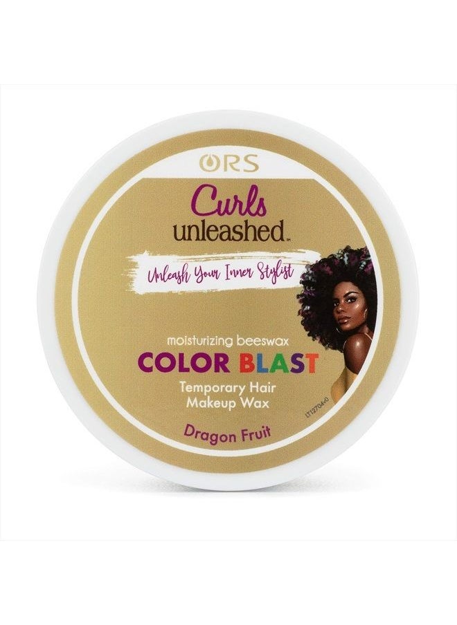 Curls Unleashed Color Blast Temporary Hair Makeup Wax - Dragon Fruit  - Image 5