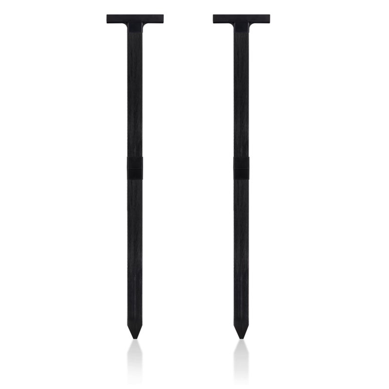 DXSIGN 2-Pack Fiberglass Rod Stakes for Yard Signs, 28 Inch Yard Sign Stakes, Suitable for Yard Metal Signs with a Thickness of 7 to 60 mil / 0.2 to 1.5 mm - Image 1