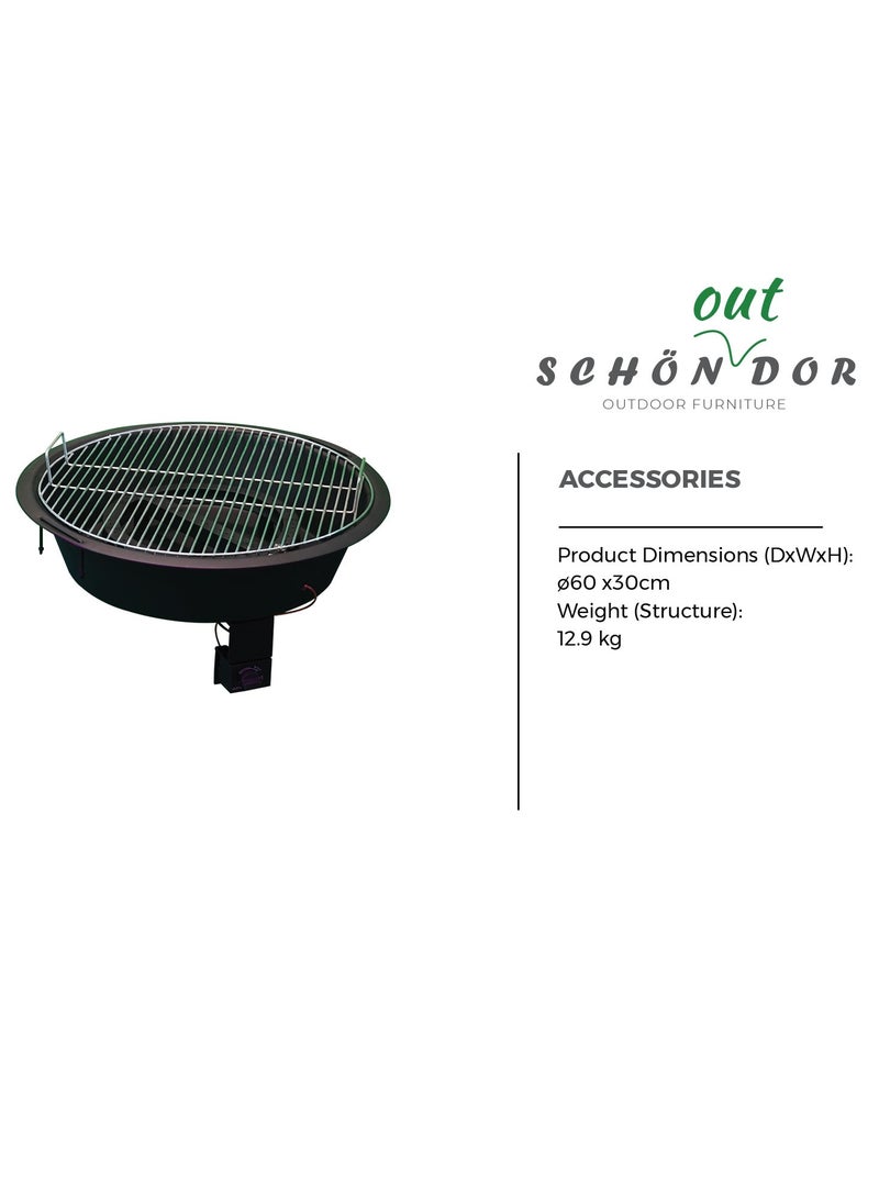 Schondor Furniture Accessories | Fire Pit | Outdoor | Patio | Garden | Backyard | Outdoor Dining  - Image 2