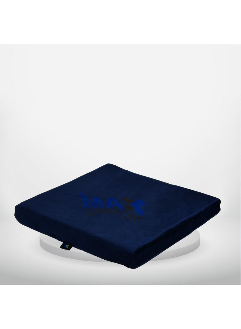 Max Comfort Comfortable Square Medical Memory Foam Seat for Pain Prevention for Long Sitting - Image 1
