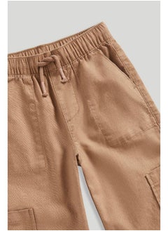 mothercare Linen Cargo Trousers  - Image 1