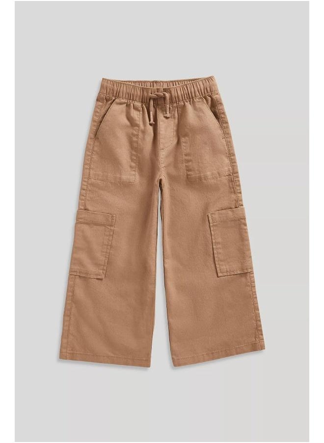 mothercare Linen Cargo Trousers  - Image 2