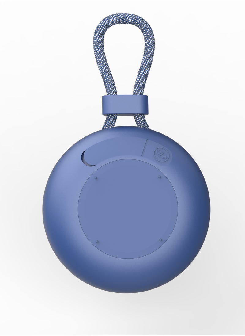 GRABIT - G-DOT 5W Bluetooth Speaker Compact & Powerful Enjoy clear sound with deep bass from the 52mm driver and diaphragm, powered by Bluetooth 5.3 for seamless connectivity. The 1200mAh battery provides 3-4 hours of playtime with fast 3-4 hour charging. Lightweight (300g) and compact (107×107×53mm), perfect for home, office, and travel. Compatible with iPhone, Samsung, OnePlus, Xiaomi, Huawei, Google Pixel, iPads, MacBooks, and more. - Image 1