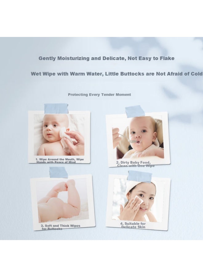 Huggies Six-layer Milk Cream Tissues 20 Sheets X 6 Packs Super Soft Red Bull Milk Paper For Baby's Hands And Mouth Moisturizing Soft Portable - Image 5