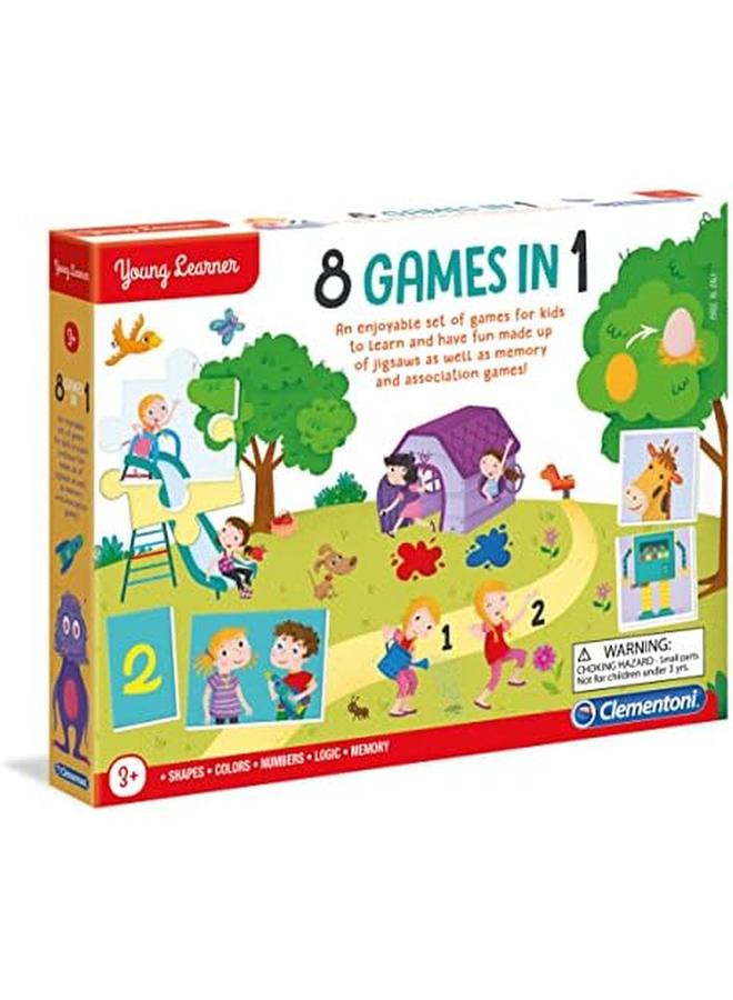 كلمينتوني 8 ألعاب في لعبة تعليمية واحدة للمتعلمين الصغار لعمر 3 سنوات فما فوق - Image 2
