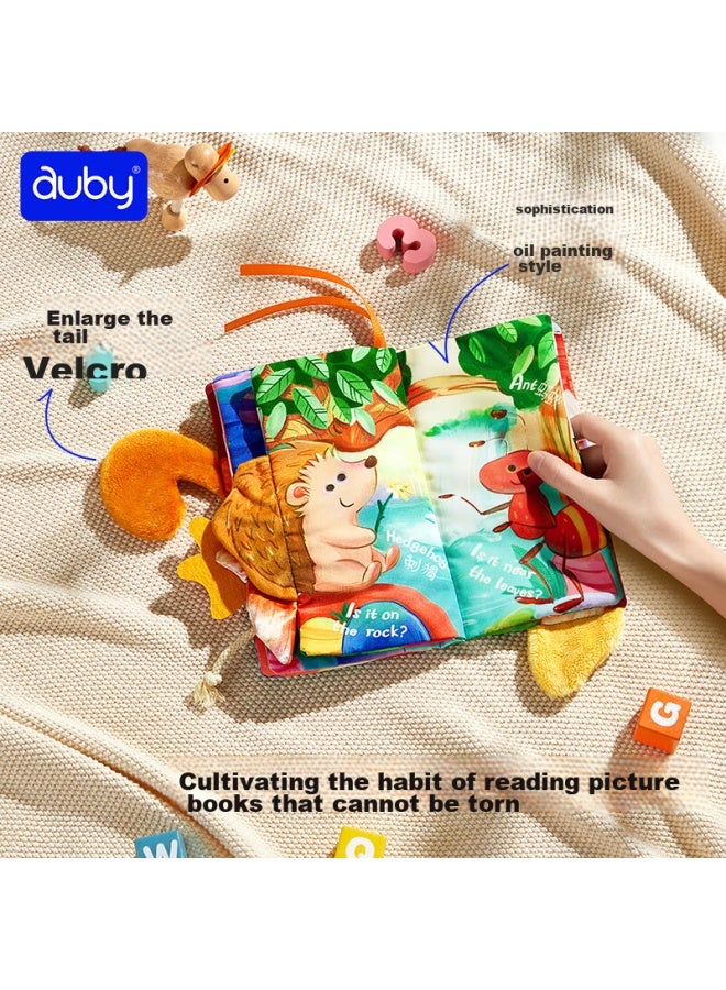 Auby Baby Cloth Book Early Education 0-12 Months Infant Toddler Toy Parent-child Interactive Training Newborn Welcome Gift Box - Image 4