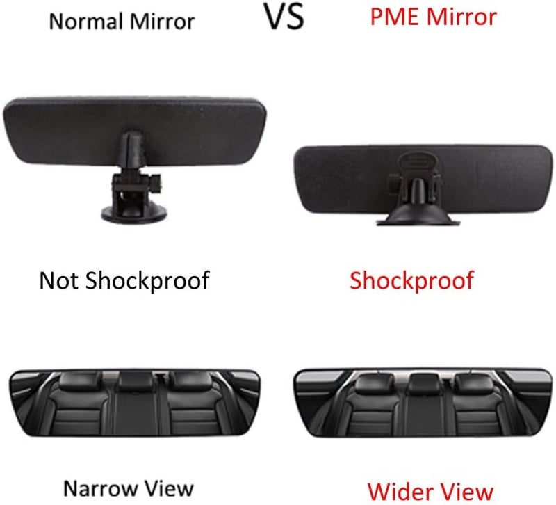 PME Anti Glare Rearview Mirror - Image 5