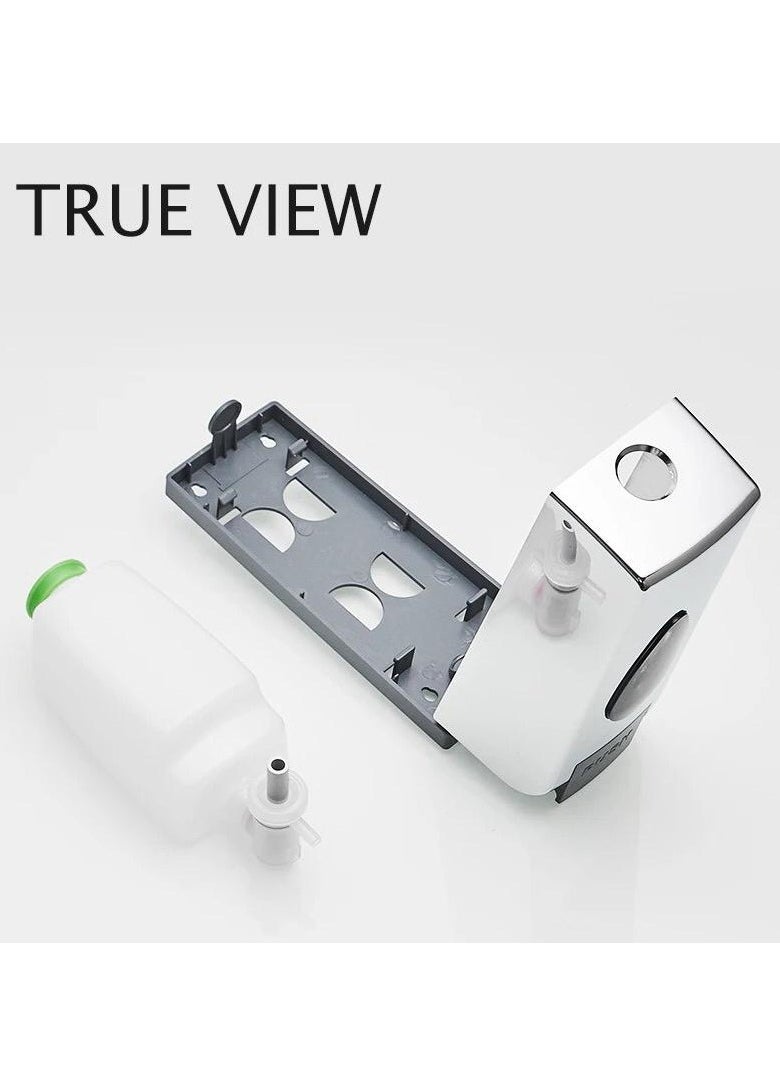 Kana Soap Dispenser Chrome Plastic Body 500ML  - Image 2