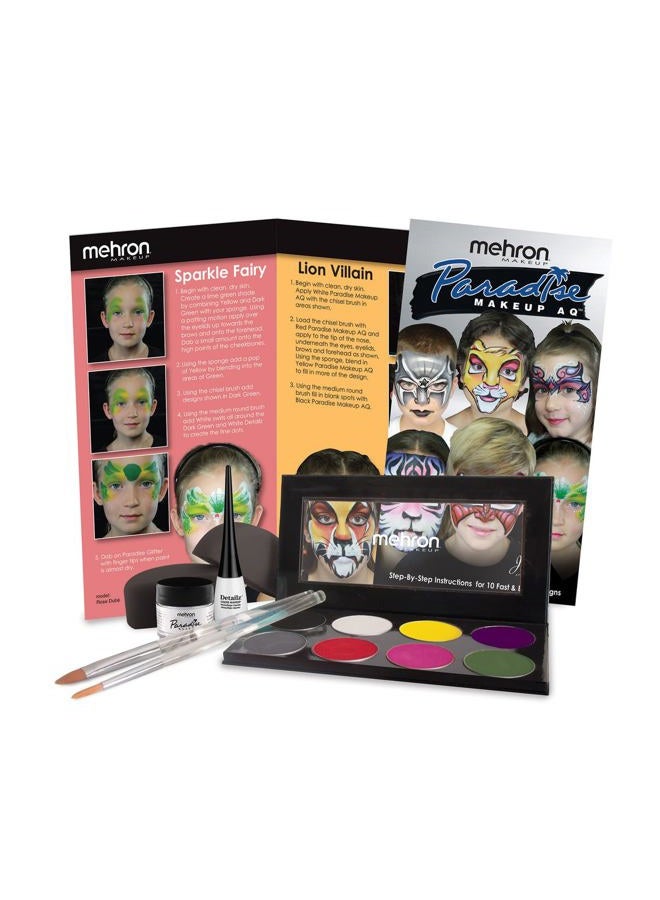 mehron Makeup Professional Premium Makeup Kit - Paradise Face & Body Paint * - Image 2