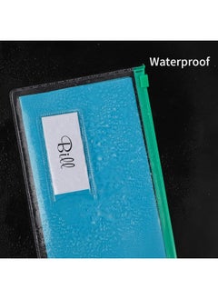 EOOUT 24Pcs Poly Zip Envelope, Plastic Envelope, Reusable Envelopes, 9 X 4.7 Inches, A6 Size, 10 Colors, For Office Supplies  - Image 5
