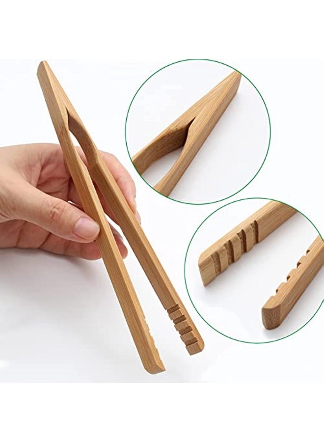 Bamboo Bamboo Cooking Clamp Wood Bamboo Tester Eco-friendly Reusable Bifteck Claw for Kitchen Restaurant Tea Claw 20cm 1 Piece  - Image 3