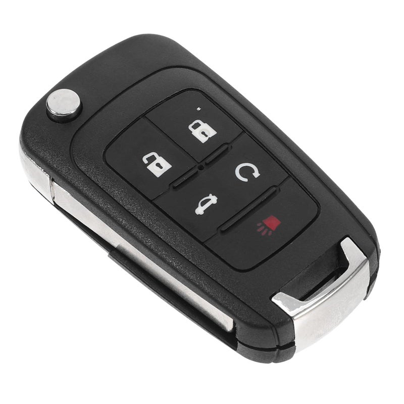 Key Fob Protective Cover Car Key Case Compatible With Chevrolet 5 Button Non Logo For Sports Car - Image 2