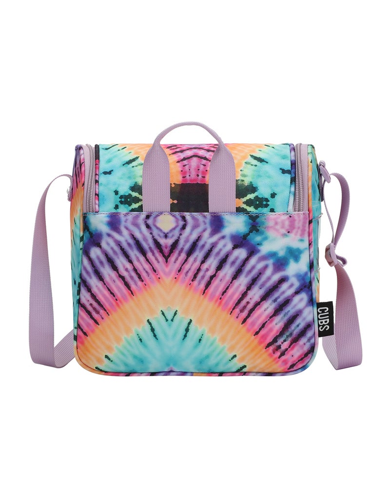 CUBS Tie Dyed Waterproof lunch bag with adjustable shoulder strap carrying your favorite meals to school, work or while traveling - Image 4