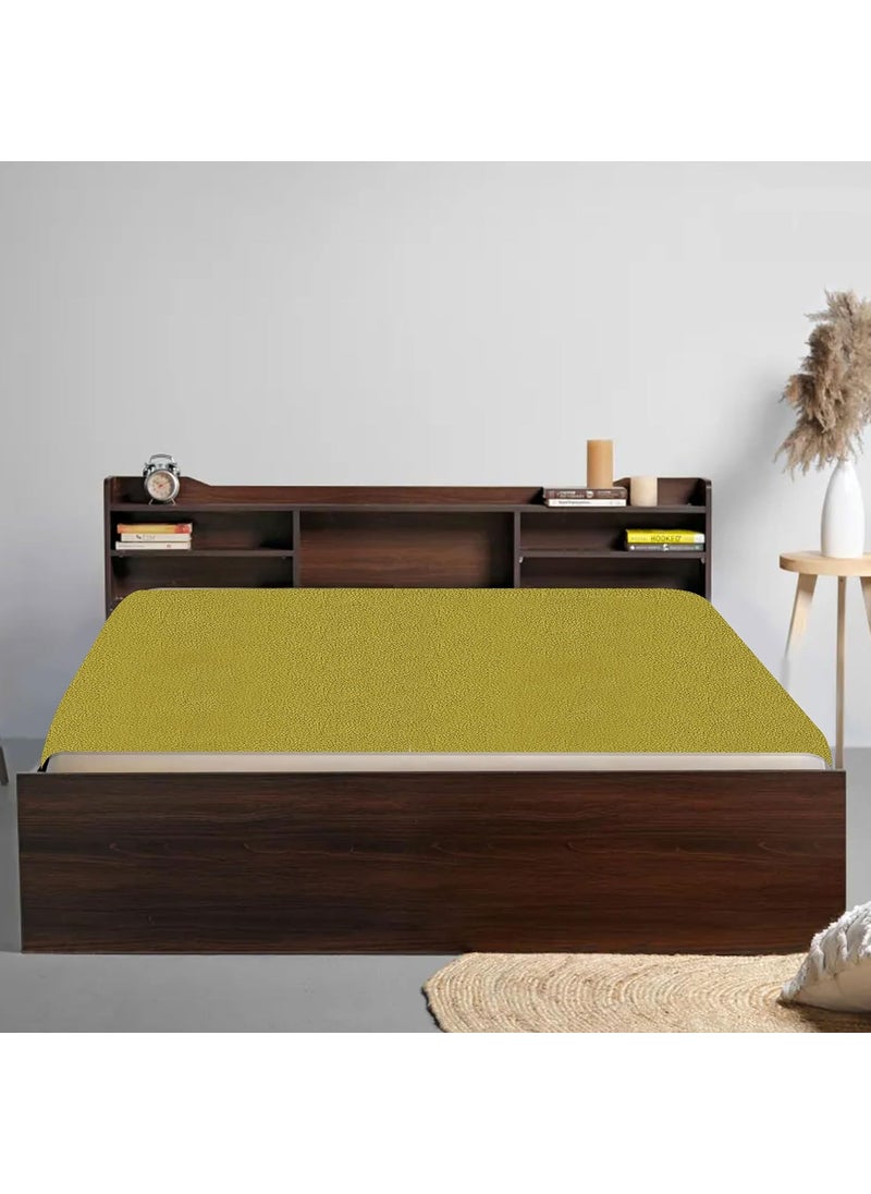 OYO BABY OYO BABY Baby Bed Protector (Single Bed-(72" X 36"), Gold), Cotton  - Image 1