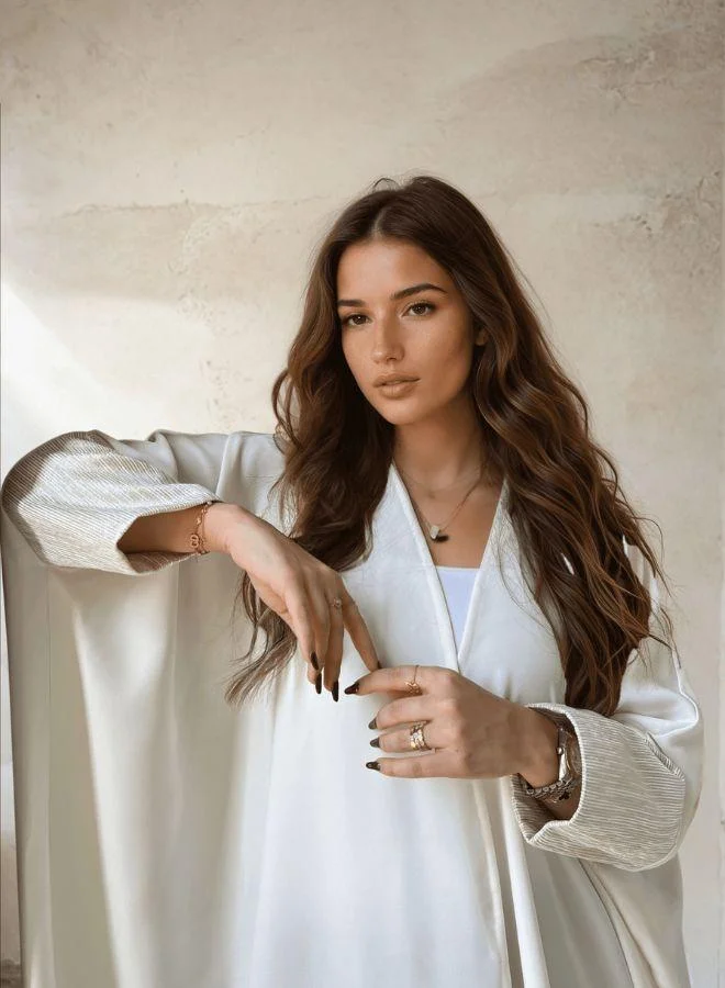The Untitled Project Here to Shine - Abaya & scarf set