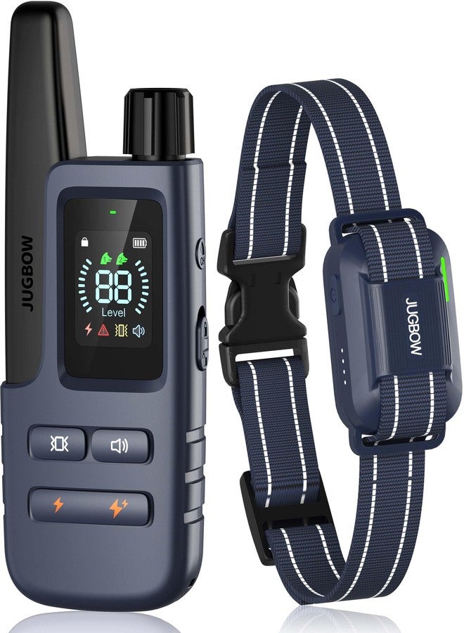 Jugbow Dog Shock Collar - 4200FT Dog Training Collar with Remote for 5-120lbs Small Medium Large Dogs, IPX8 Waterproof E Collar with 4 Training Modes, Security Lock, Rechargeable Shock Collar - Image 1