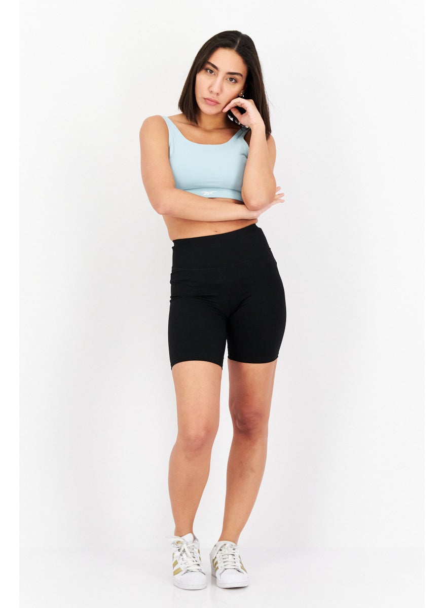 Reebok Women Sportswear Fit Sleeveles Training Bralette, Teal Blue  - Image 3