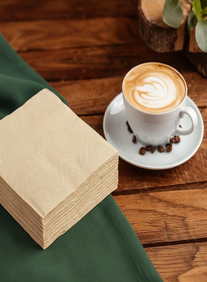 Baiko Bamboo Napkins, 2 Ply, 50 Pulls Each, Natural Bamboo Brown Eco-friendly Tissues, Pack of 2 - Image 5