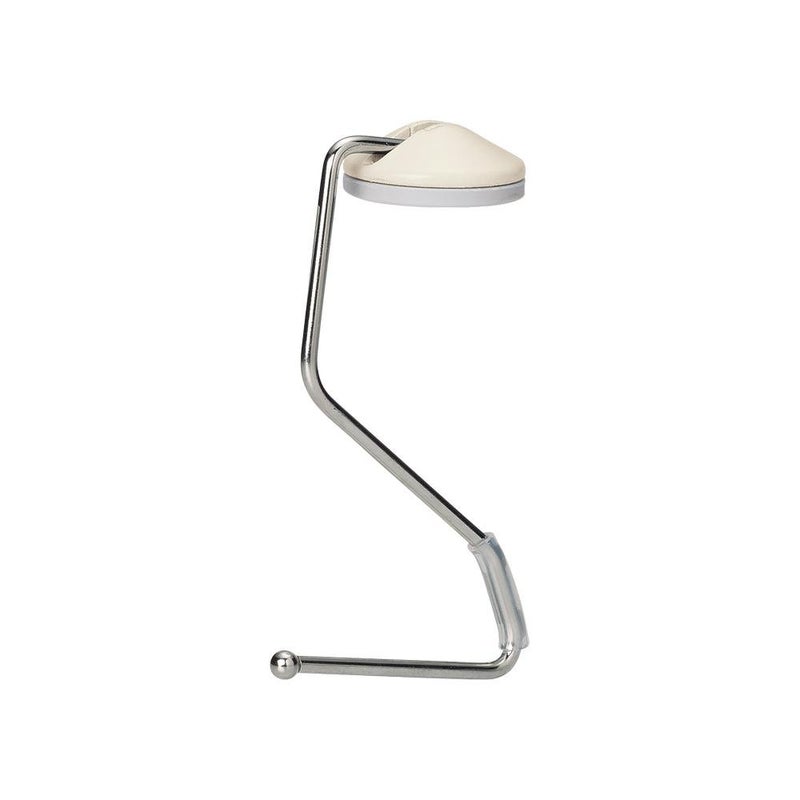 LIHIT LAB Lightweight Purse Hanger for Table Bag Hanger Purse Holder Desk Hook for Gym Restaurant Office Holds up to 11 pounds 4 x 2 Beige A759516