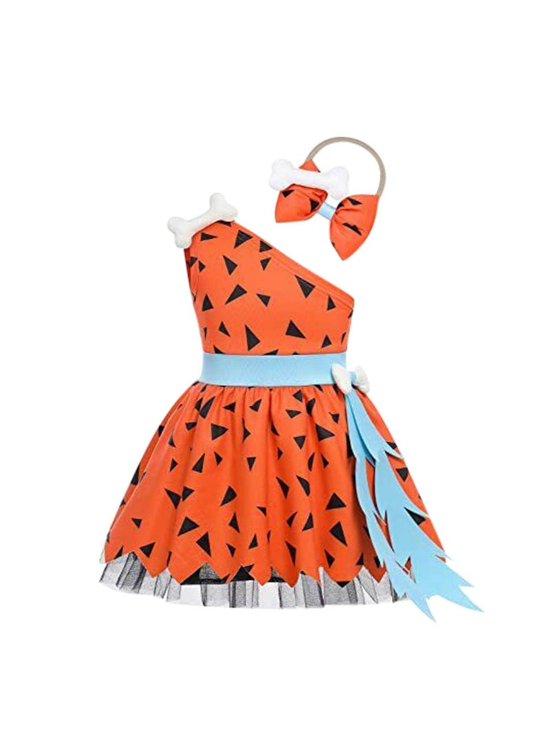Bluejw Children's Role Playing Decorative Mesh Dress - Image 1