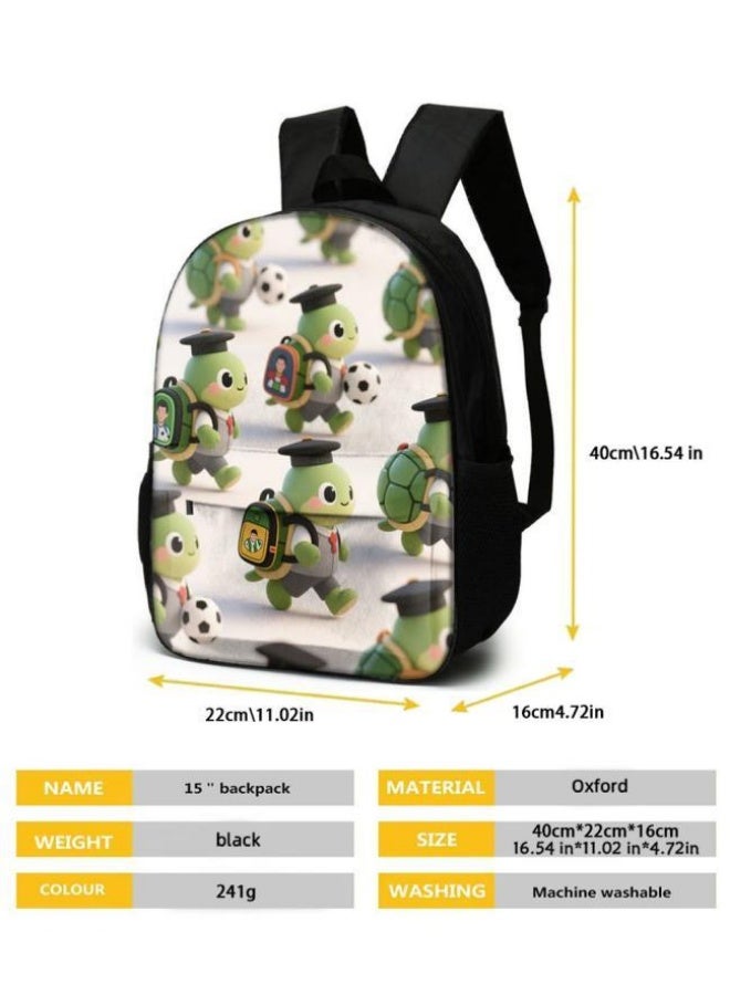 Bright Li Fire Unlock the fashion style of children's fun! Three-piece bag set, cartoon elements make children and teenagers super stylish (students, children, friends outings, mountain climbing, schooling, etc. are available) - 18 - Image 5