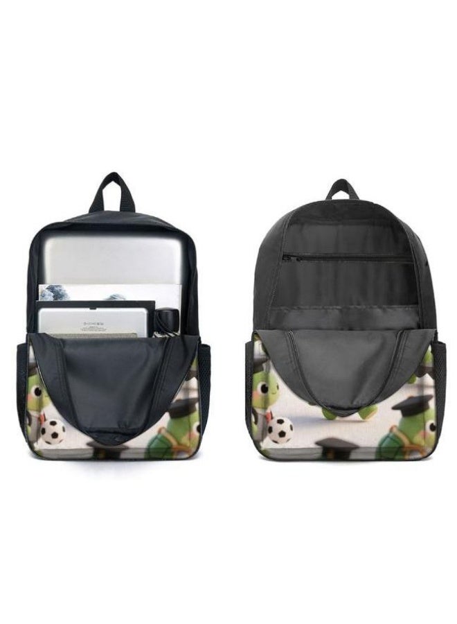 Bright Li Fire Unlock the fashion style of children's fun! Three-piece bag set, cartoon elements make children and teenagers super stylish (students, children, friends outings, mountain climbing, schooling, etc. are available) - 18 - Image 4