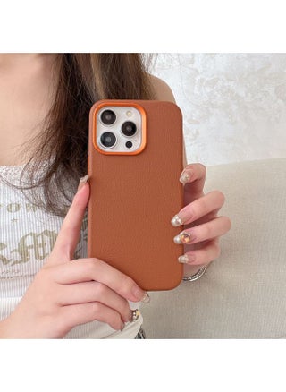 Niche Ins Premium Retro Leather IPhone14pro Max Apple 15 Mobile Phone Case 13 Magnetic Shell-color:XYM Love Horsehide Brown-Applicable Models:14plus (without Packaging) - pzsku/ZC7864291D7A4062702DDZ/45/1746201107/99cd10e0-9a72-4411-80a2-21dac47263f7