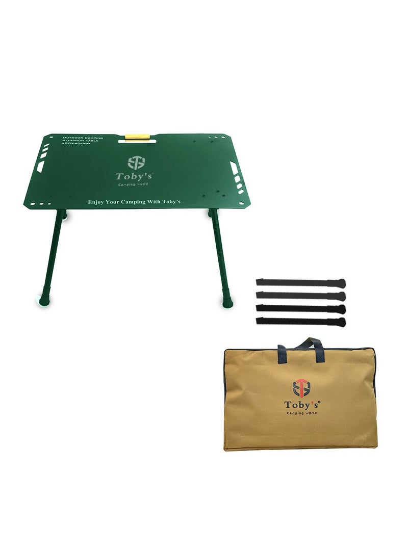 توبيز موقد توبى المحمول 23800 وات مقاوم للرياح مع إشعال بيزو + طاولة تخييم قابلة للطي خفيفة الوزن باللون الأخضر للنزهات، المشي، والشواء في الهواء الطلق - Image 4