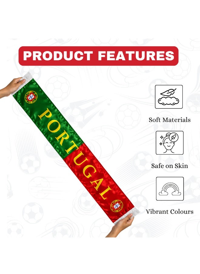 PRINTSHOP4ME Football Team Scarf | Unisex Sports Wear | Soccer Match Outfit - Image 5