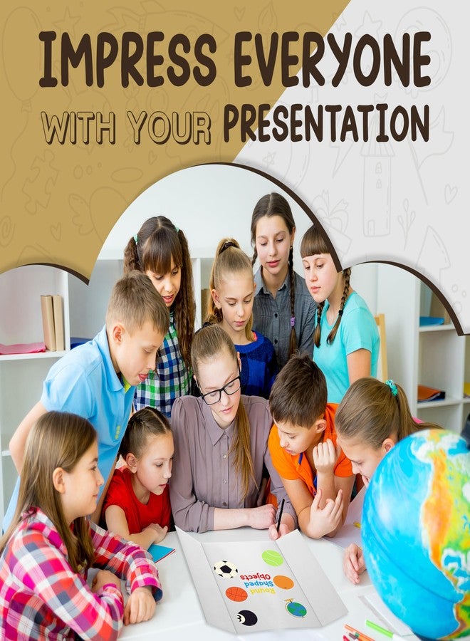 Emraw Small Trifold Poster Board 14" x 21" (4 Pack) - White Presentation Board, Tri Fold Poster Boards Lightweight and Portable - by Emraw - Image 4