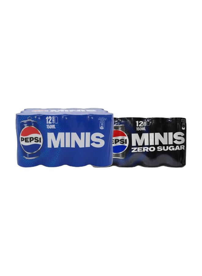 Pepsi Combo Fizz (2Packs each 150ml x 12) - Image 1
