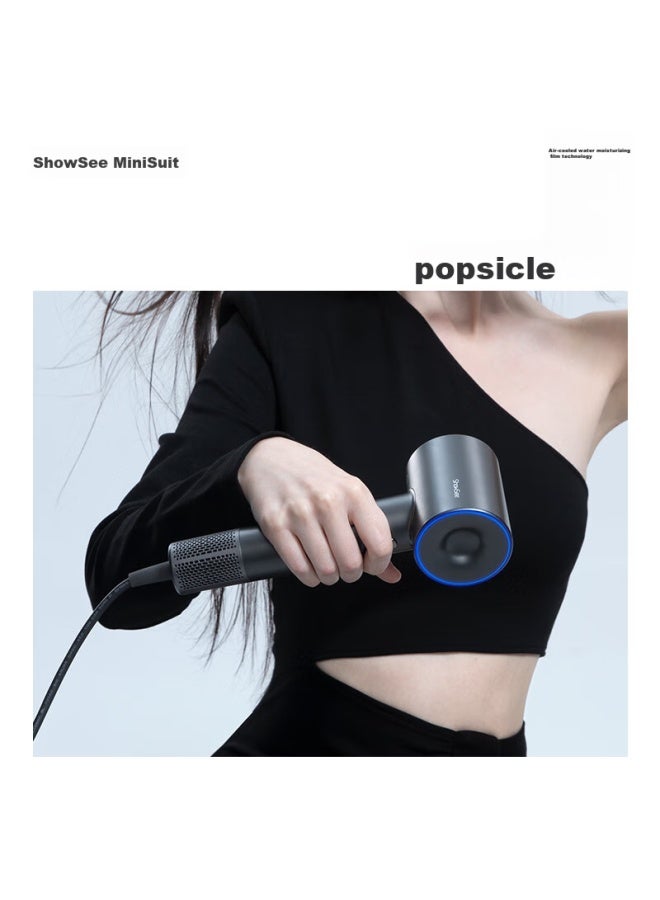 ShowSee Xiaoshi 110,000 Rpm High-speed Hair Dryer For Home Use, High-concentration Negative Ion Hair Protection, Powerful Airflow, Quick-drying, Noise-reducing, Brushless Electric Hair Dryer, Gift For Girlfriend/family, A18-gy - Image 2