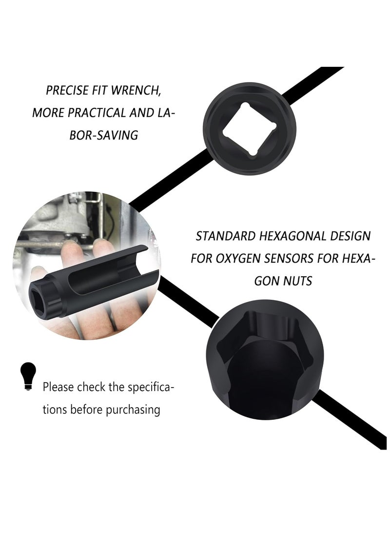 RATSAW Oxygen Sensor Socket,7/8 inch O2 Sensor Socket for Automotive Replacement Oxygen Sensors,Opening Size 0.65" O2 Sensor Removal Tool for Quick Installation & Removal Car Accessories  - Image 4