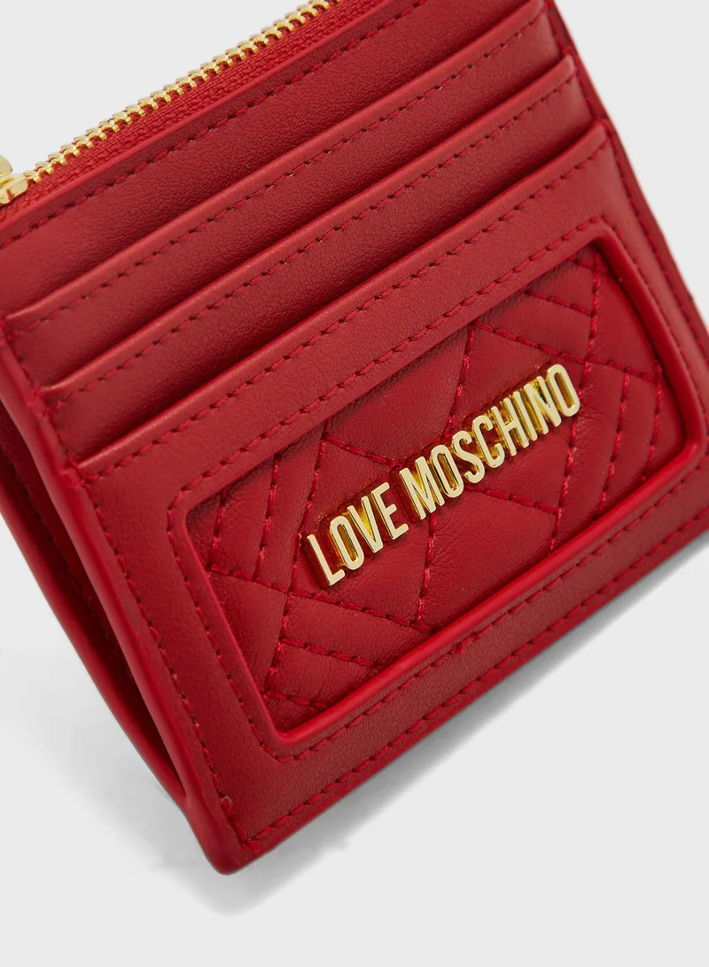 Love Moschino Quilted Wallet