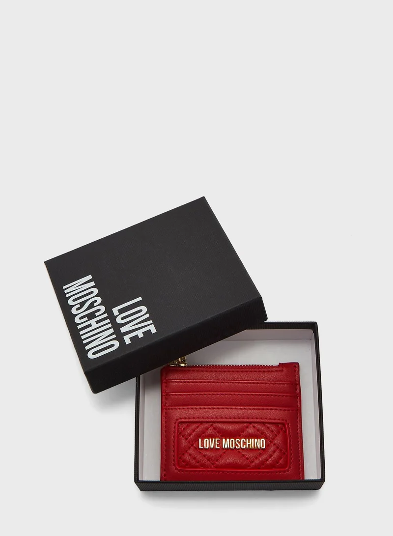 Love Moschino Quilted Wallet