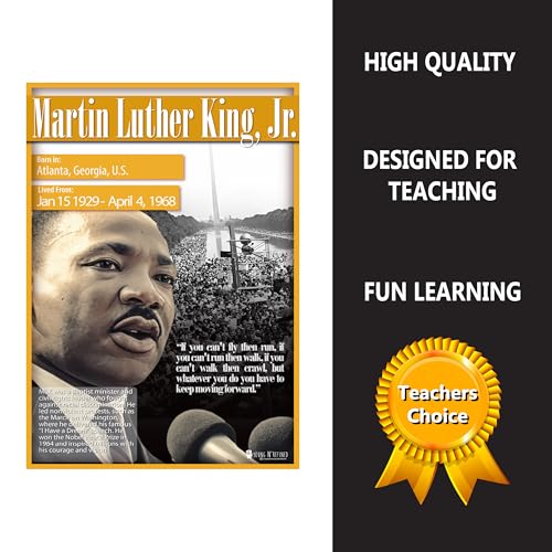 Young N Refined Black History Posters 12 pack school charts Glossy Paper (12.5x18) USA MADE - Image 3
