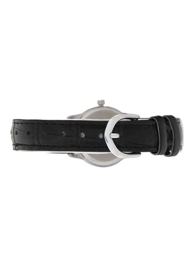 CASIO Men Water Resistant Analog Watch LTP V002L - 1A - 31 mm - Black - Image 5