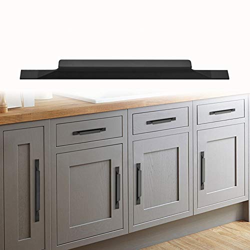 Shozafia Kitchen Cabinet Pulls - Black Cabinet Handles - 5 Pack Long Cabinet Hardware for Drawers Dresser Furniture Pulls (18.9 inches Hole Center - 23.62 inches Length) - Image 2