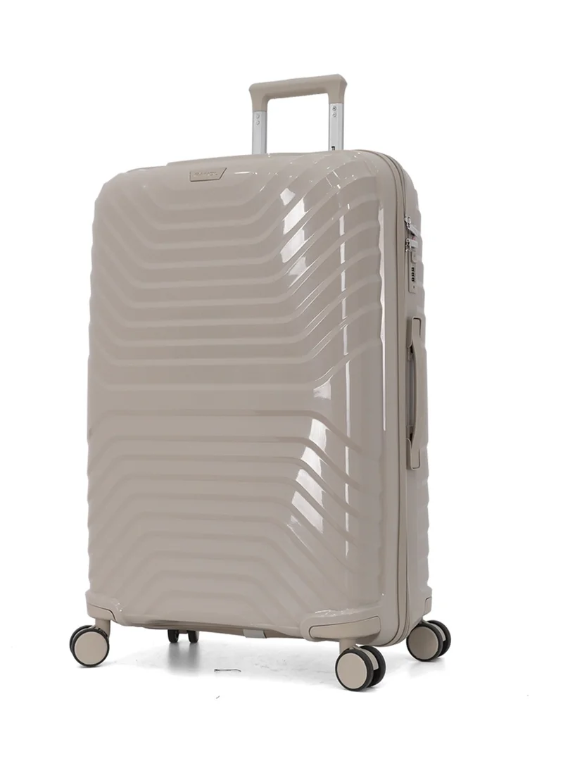 فانكل Fancl 5 Piece Luggage Set PP Hard Shell Suitcase Set with TSA Lock & Spinner Wheels, Lightweight Travel Luggage