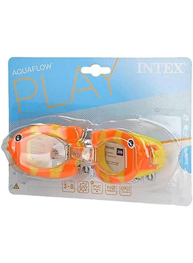 INTEX Fish Design Fun Swimming Goggles, For 3-8 Years - Image 4