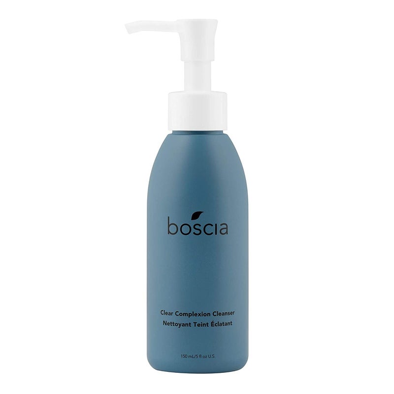 boscia Boscia Clear Complexion Cleanser - Vegan Cruelty-Free Daily Face Wash & Pore Minimizer - Natural Clean Skin Care - Acne & Blackhead Remover -5.07 fl oz