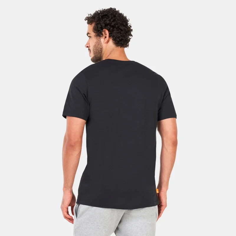 Timberland Men's Small Logo Print Logo T-Shirt
