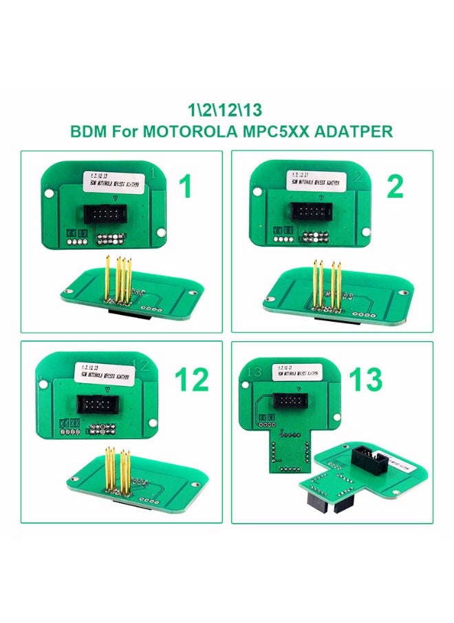 Generic - 22 Piece BDM Probe Adapter Chip Tuning Tool Accessory Kit Complete Set for K-TAG/KESS/Trasdata Car Accessories for Indoor LED BDM Frame Set - Image 1