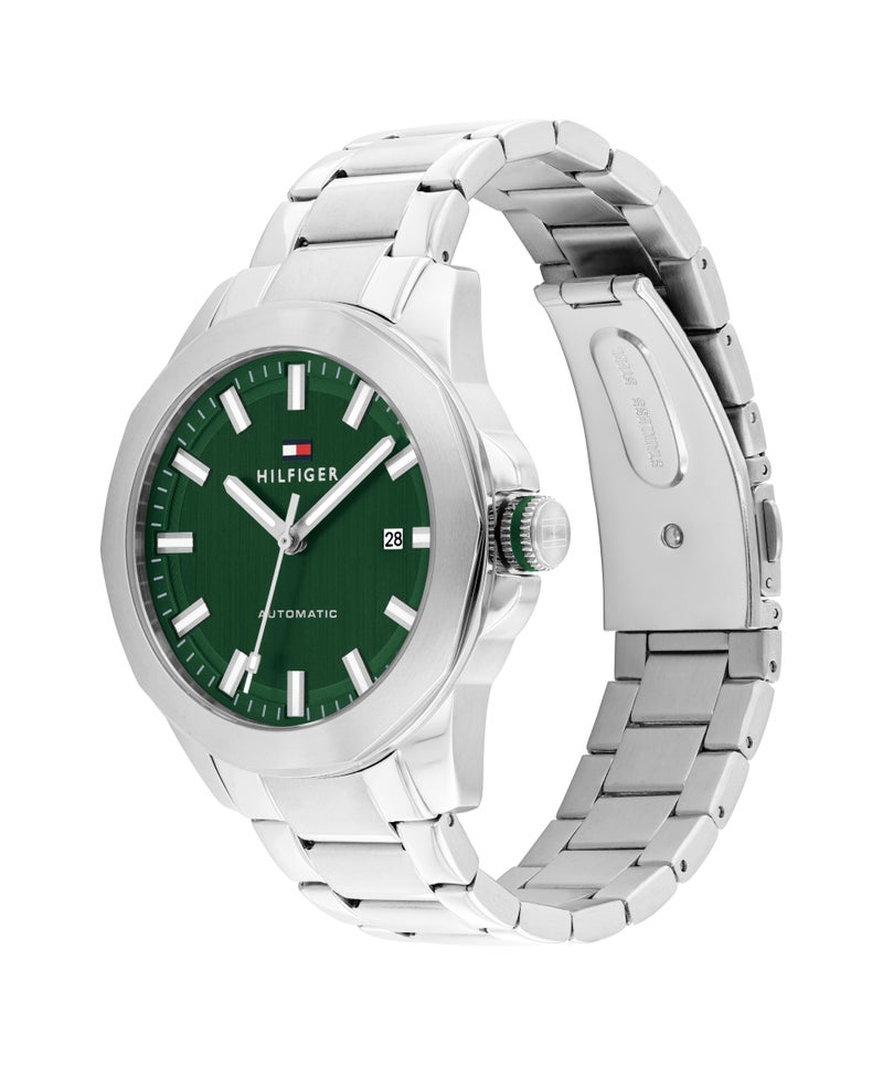 TOMMY HILFIGER Round Automatic Men'S Stainless Steel Case  Watch - Image 1
