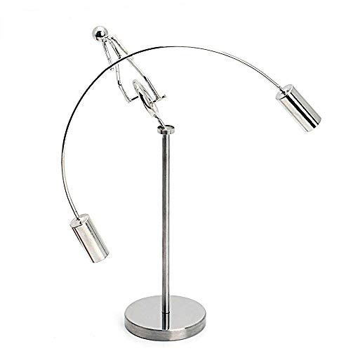 Sunnytech Unicycle Weightlifter Stainless Steel Physics Balancing Tumbler Kinetic Art Balance Toy Decompressive Science Psychology Home Offic Decor Desk Toy WJ143 - Image 1